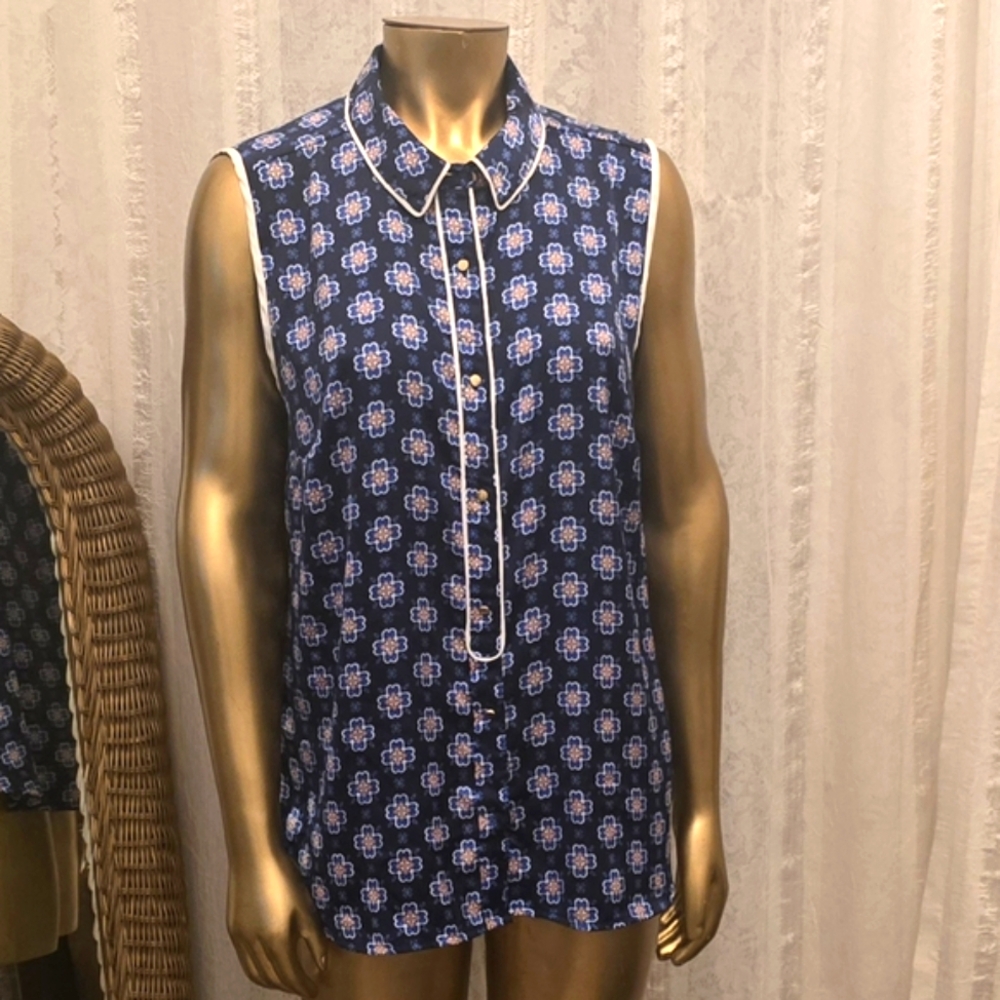 Satin Patterned Top